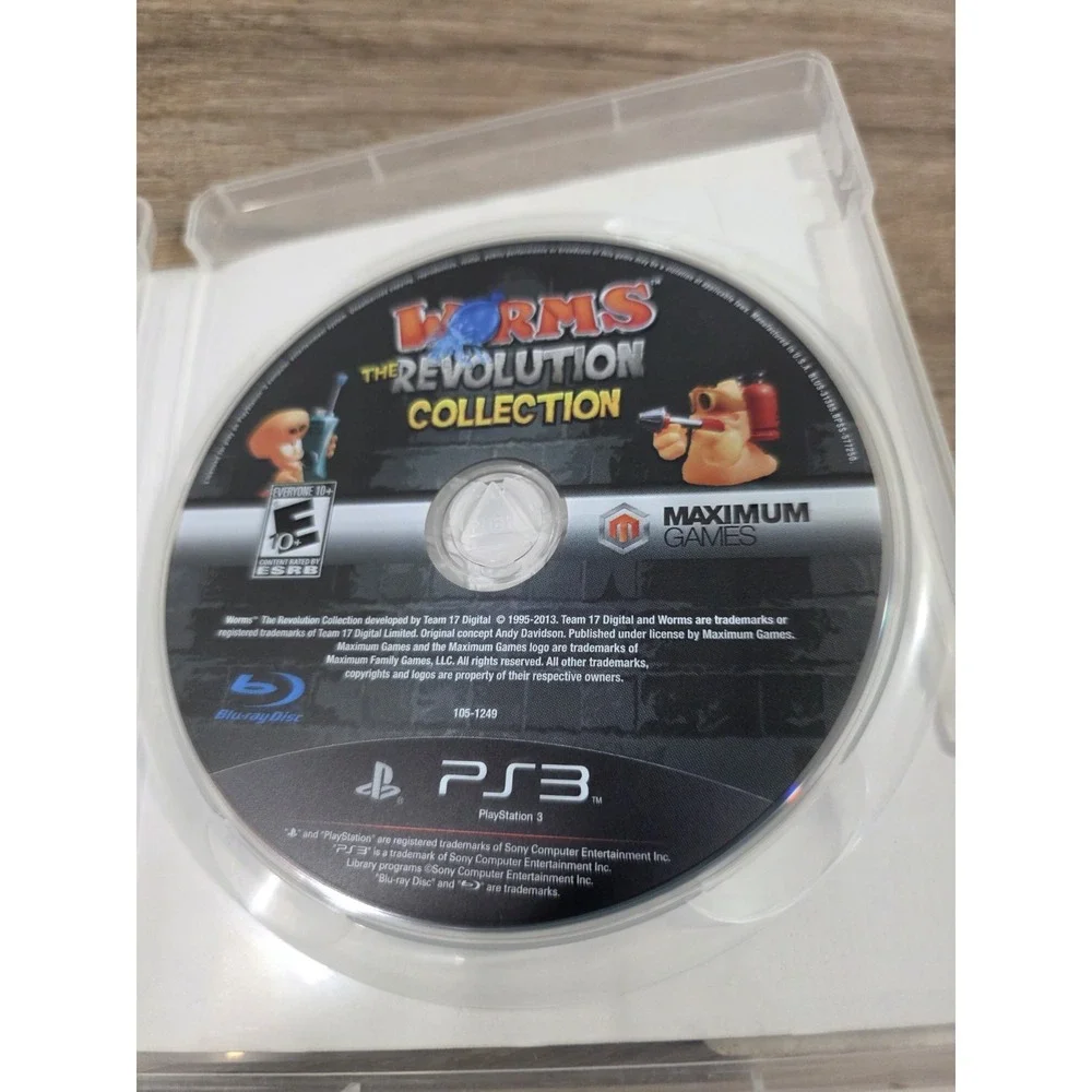Worms: The Revolution Collection (Sony PlayStation 3, 2013) CIB